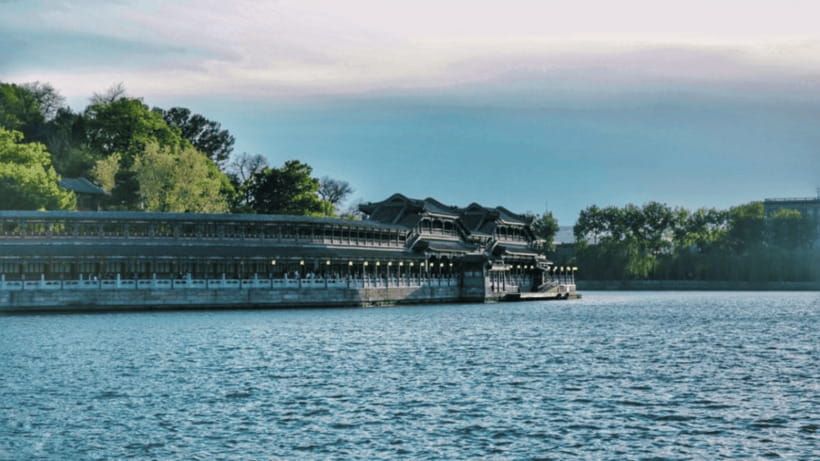 Beijing: Beihai park e-ticket entry - White Dagoba: the kind of stop that slows your whole day down
