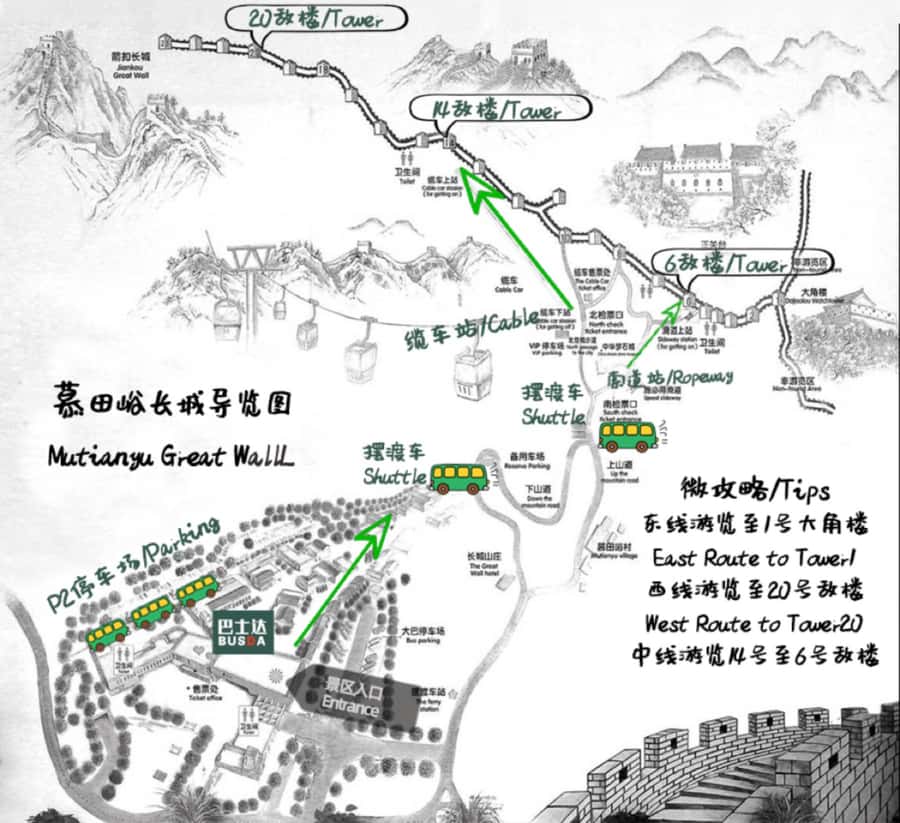 Beijing: Mutianyu Great Wall & Summer Palace Day Tour - Key things to know before you go