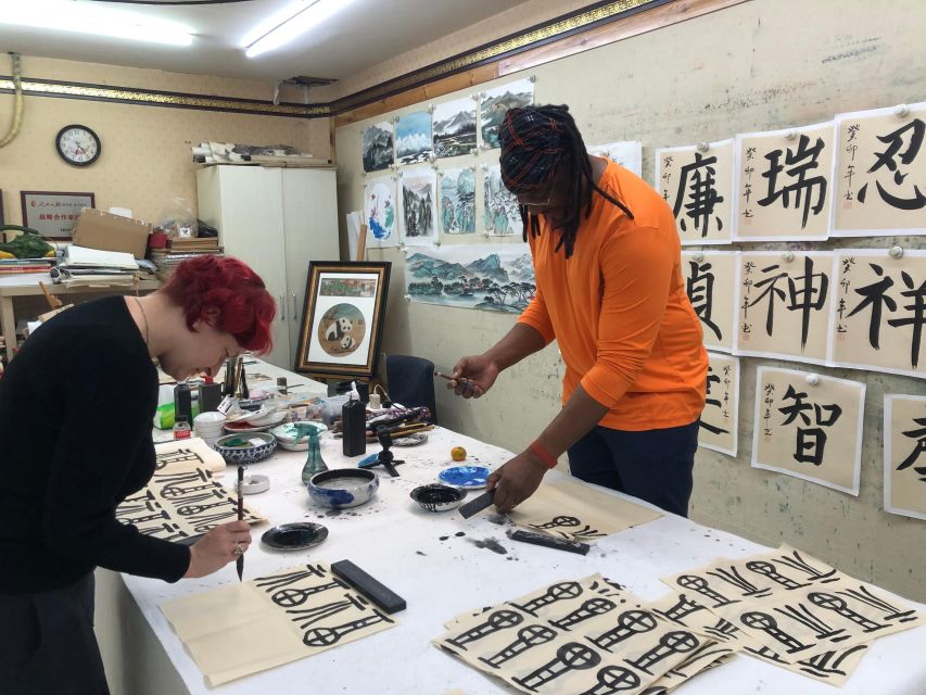 Beijing Wangfujing Calligraphy Class Nearby Forbidden City - Price Reality: Is $35 Worth It?
