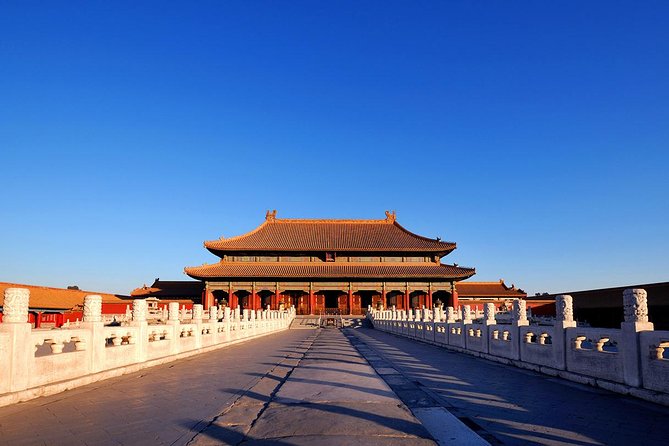 Forbidden City Admission Ticket - With Guide Option - Gate of Divine Prowess and the Dragon Throne area