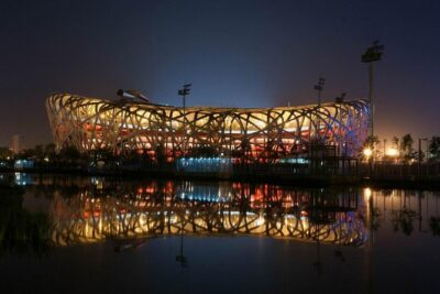 Private Night Tour: Discover Beijing in Bustling Lights - Olympic Park at Night: Bird’s Nest and Water Cube in Illumination Mode
