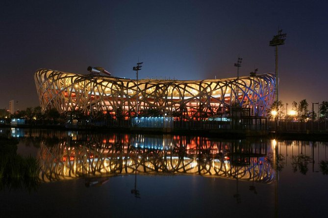 Private Night Tour: Discover Beijing in Bustling Lights - Olympic Park at Night: Bird’s Nest and Water Cube in Illumination Mode