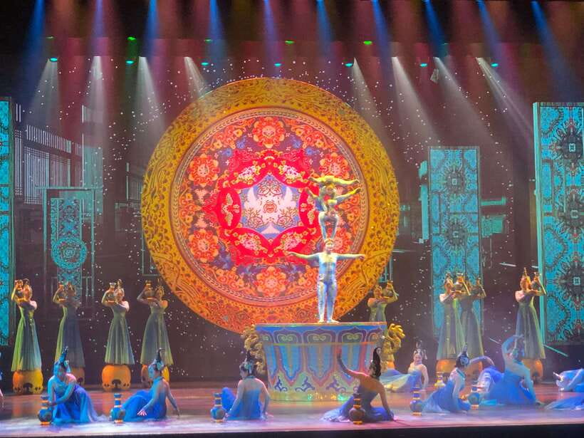 Red Theatre Beijing Acrobatics Show Ticket - What happens during the 60-minute acrobatics show